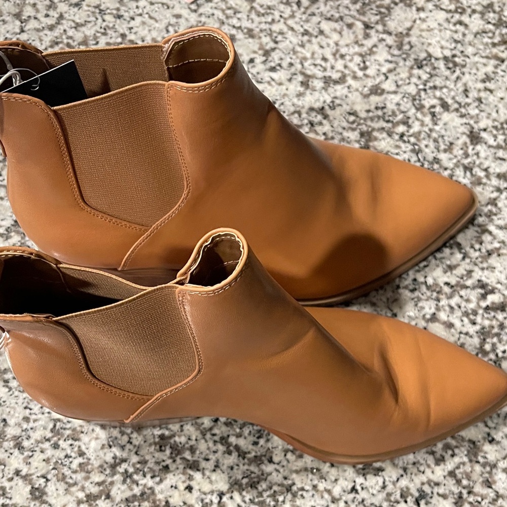 Tan Ankle Boots